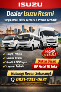Dealer Isuzu Resmi Indonesia
Harga Isuzu Traga Terbaru
Mobil Isuzu untuk Usaha
